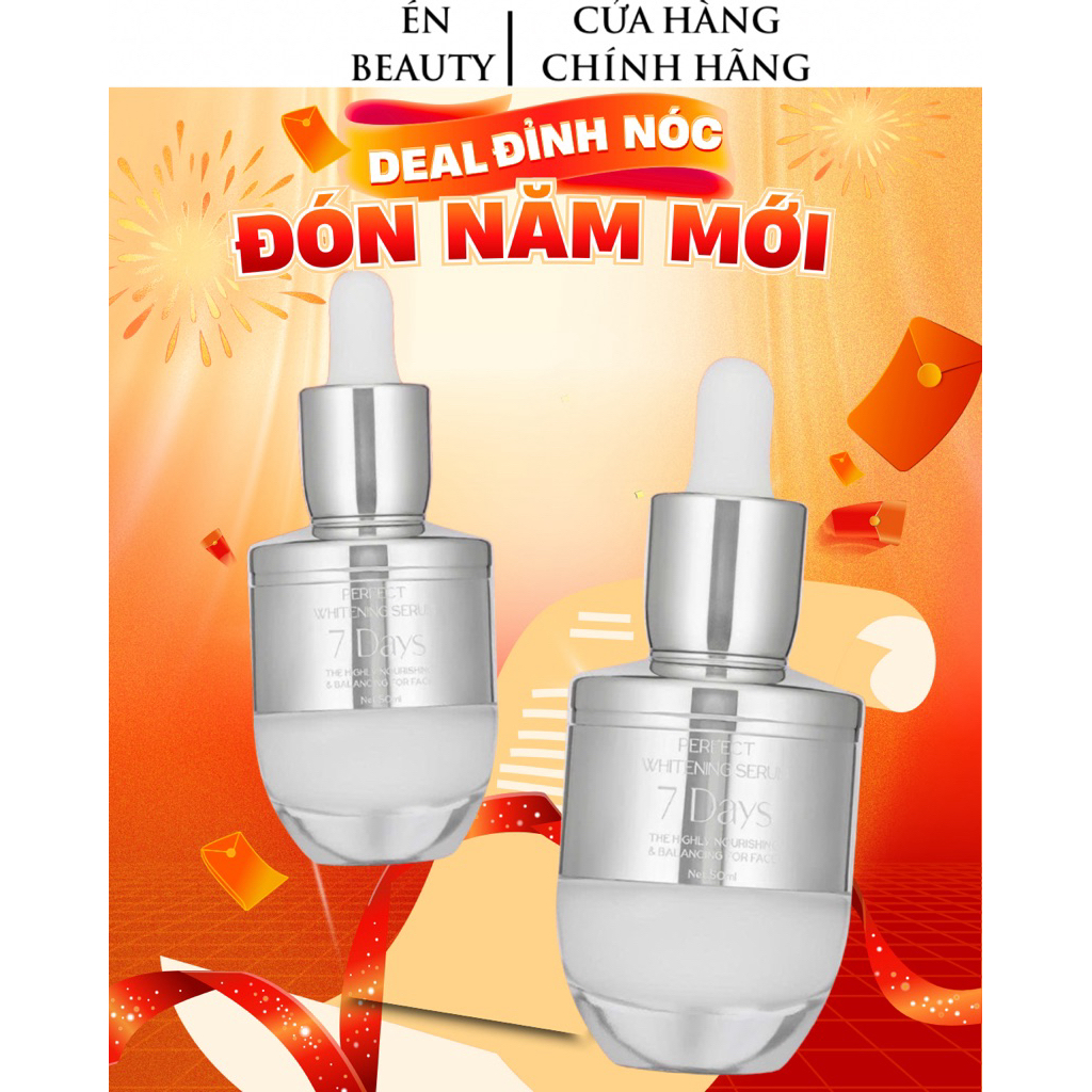 Huyết Thanh Trắng Da 7days Queenie Skin [ Perfect Whitening Serum Queenie Skin ]