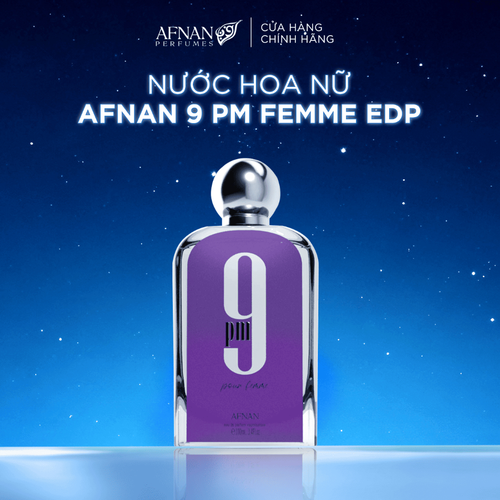 [Hỏa tốc] Nước Hoa Nữ Afnan 9PM Femme EDP 100ml