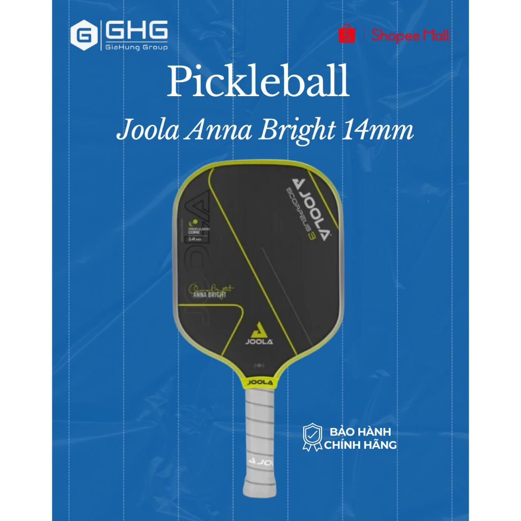 Vợt Pickleball Joola Anna Bright 14mm, vợt Pickleball Joola chính hãng