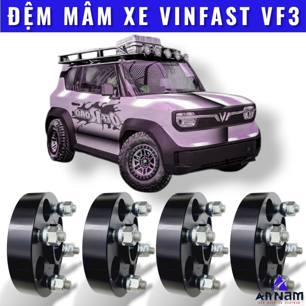 Wheel Spacer Đệm Mâm Vinfast VF3 Đẹp
