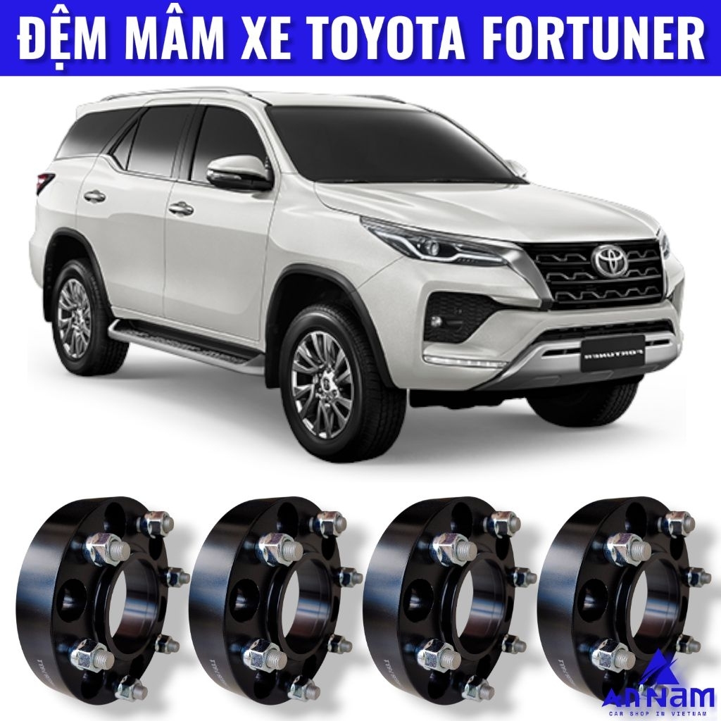 Wheel Spacer Đệm Mâm Toyota Fortuner Các Đời Đẹp