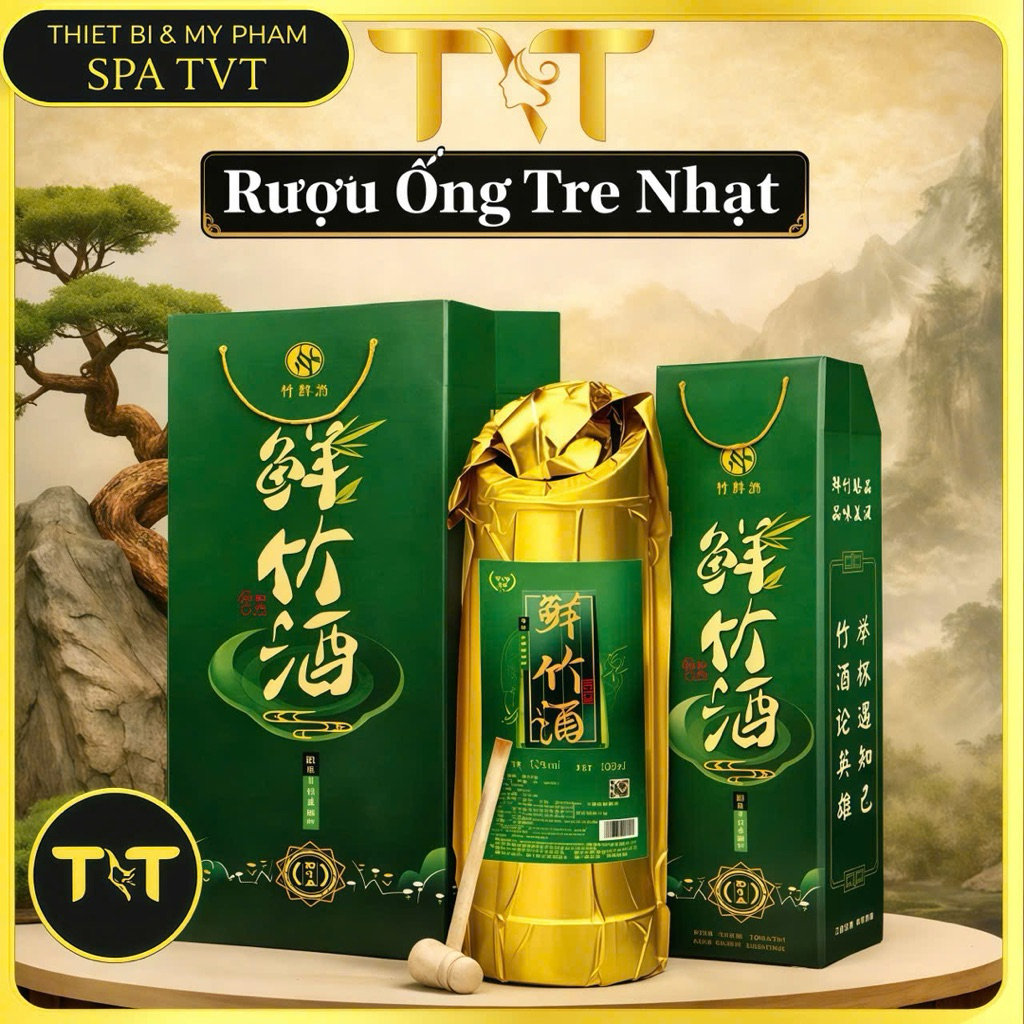 Thùng 6 ống tre Phúc Kiến 6 ống x500ml(Ship Hoả Tốc Hà Nội)