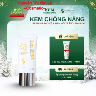 Kem Chống Nắng Nâng Tone - Kiềm Dầu Và Dưỡng Sáng Da , Dùng Được Cho Da Mụn Mộc Thiên Hương( Tặng Kèm Sữa Rửa Mặt 100ml)