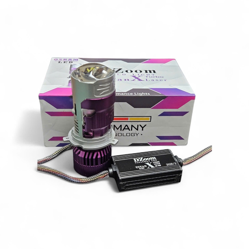 Đèn pha bi cầu mini TITAN X v3 chính hãng DZOOM  đường cắt rộng như bi 3.0 sáng cos TITAN 1.0 PHA ĐẸ