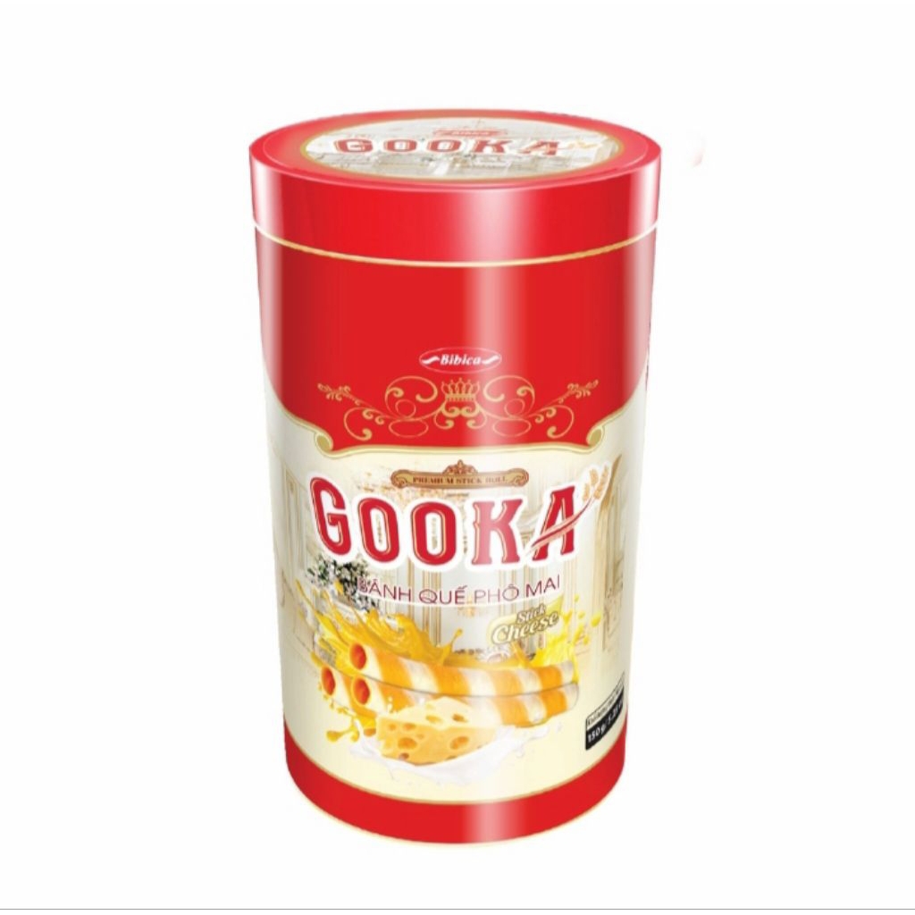 Bánh quế lon Bibica