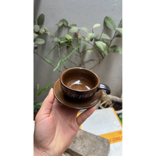 Combo 10 bộ cốc + đĩa cafe nóng