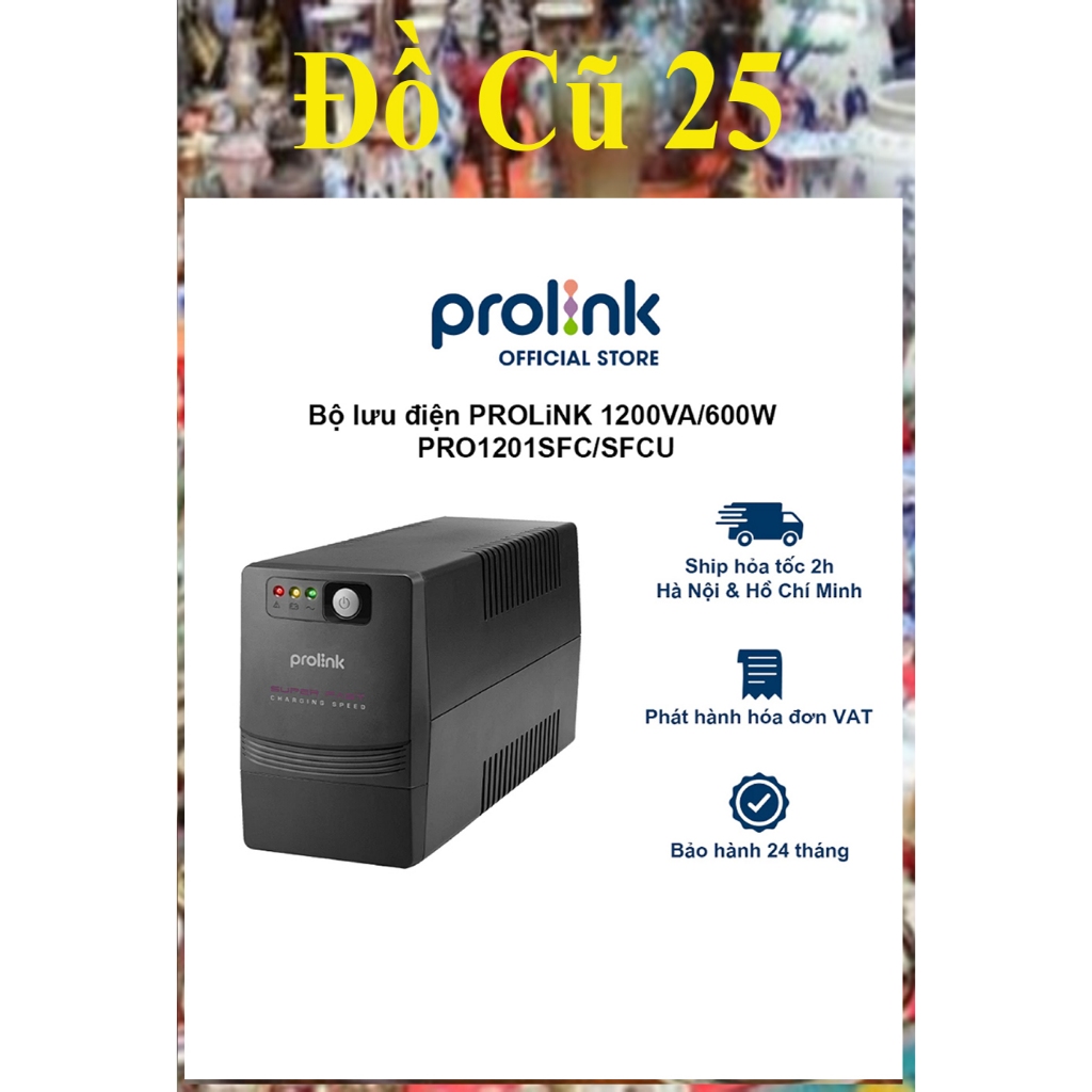 Bộ lưu điện UPS Cũ Chính Hãng Từ 500VA đến 1000VA - không bình