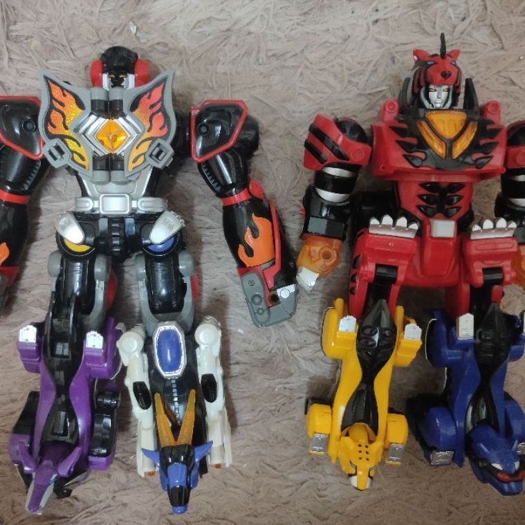 GekiTohja GekiFire SaidaiOh Geki DX - Juken Sentai Gekiranger robot siêu nhân mãnh thú