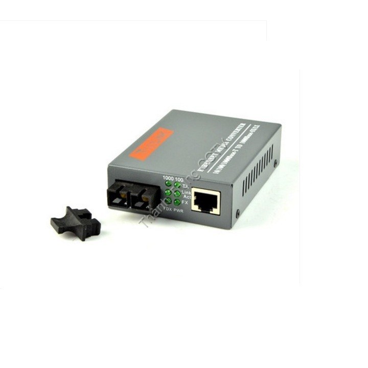 Converter quang tốc độ 1Gbps 2 sợi quang single mode