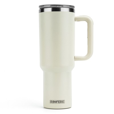 Ly Giữ Nhiệt RINFERE Có Tay Cầm, Nắp Trượt Vặn Kín Chống Rò Rỉ 100% - Khắc Tên Theo Yêu Cầu