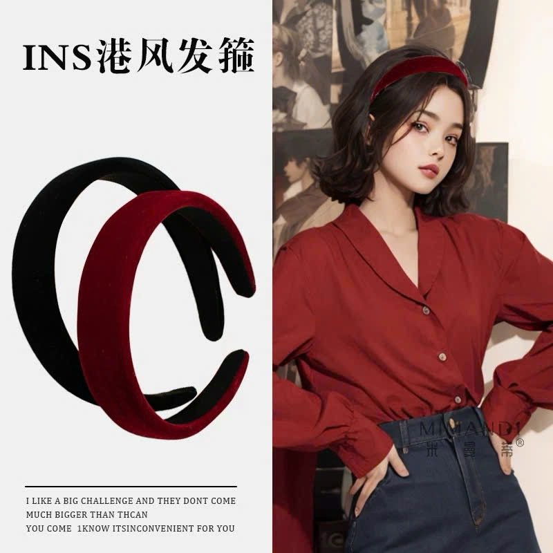 Bờm băng đô nhung sang trọng G.Lady Store