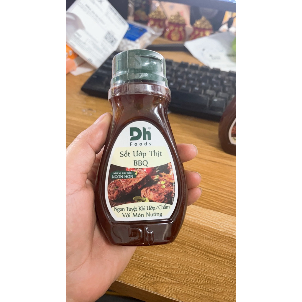 Sốt ướp thịt nướng BBQ hãng DHfood lo 200g hoàn toàn từ tự nhiên date 24 /3/2026