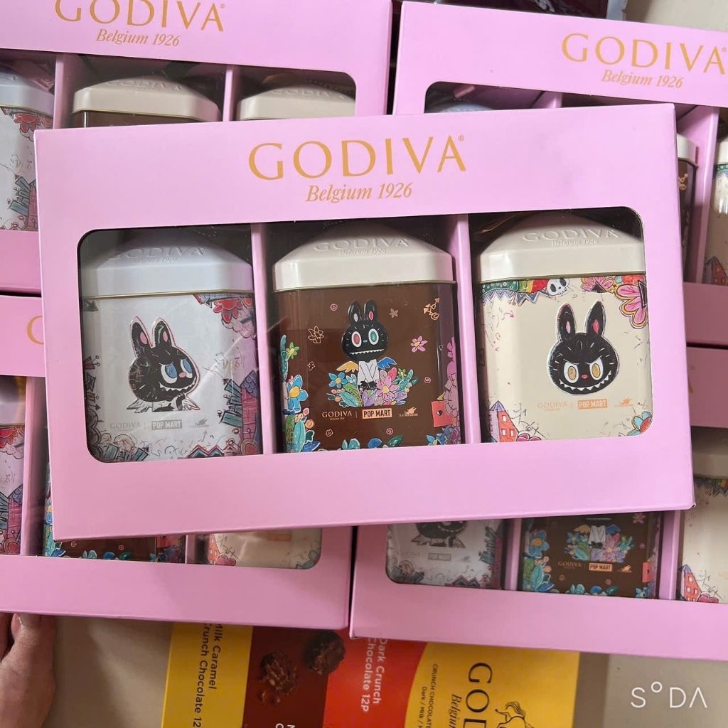 SOCOLA HỘP QUÀ GODIVA CHOCOLATE Gift Set 237G MIX 3 VỊ