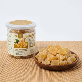 Gừng non sấy dẻo Mahena