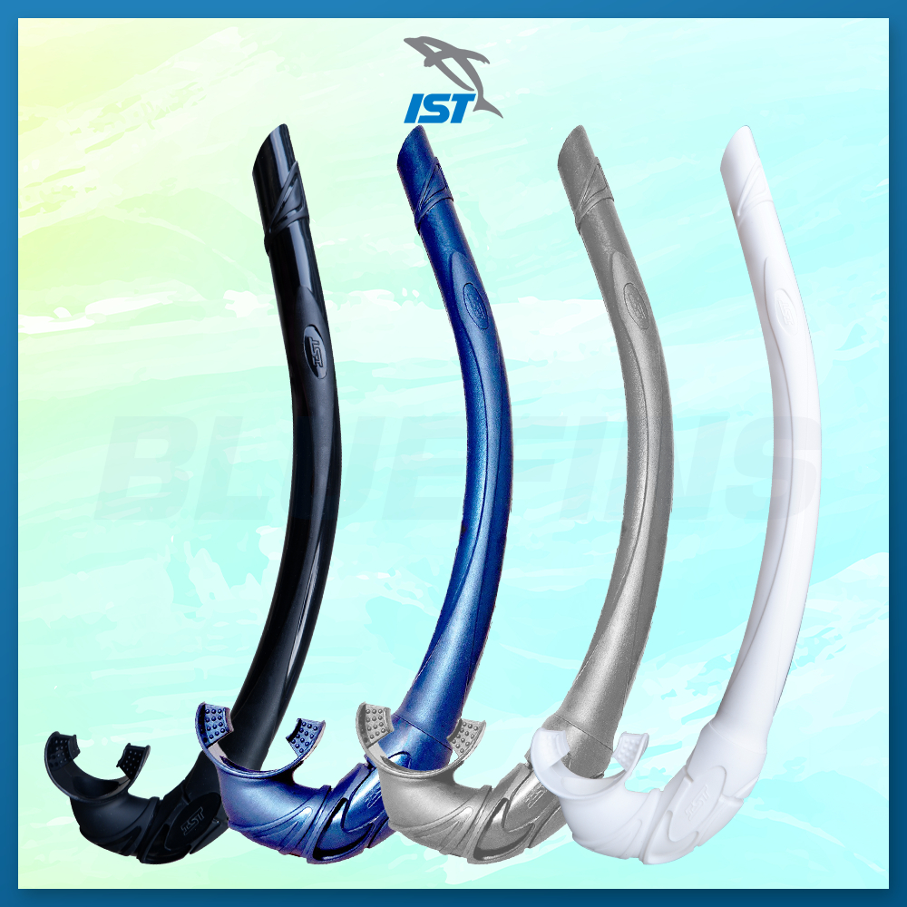 Ống thở dẻo Freediving IST Silicone