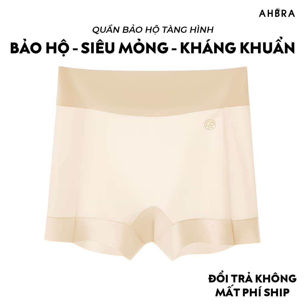 Quần Bảo Hộ Tàng Hình Mặc Trong Váy AHBRA SQ05 Chất Đúc Su Không Viền Cạp Cao