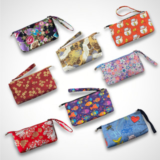 Ví Nữ Vải Canvas hoạ tiết Nhật đựng điện thoại, đựng tiền may Thủ Công dày dặn, kín đáo🧧🌸