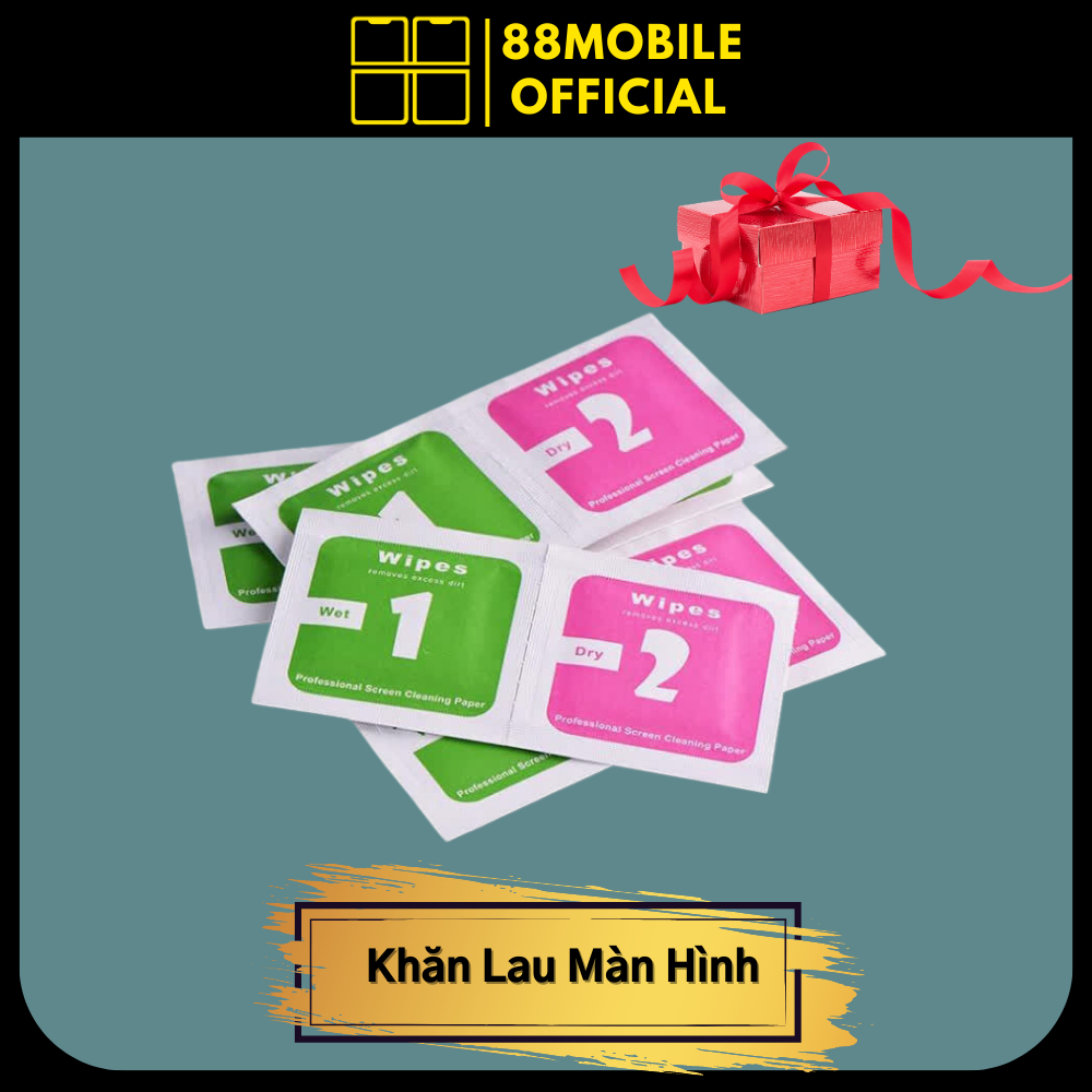 Quà Tặng khăn lau màn hình điện thoại - Vệ sinh màn hình sạch sẽ, sáng bóng