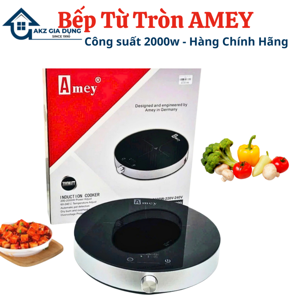 Bếp từ tròn Amey