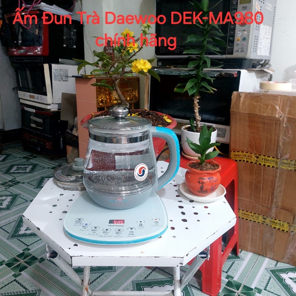 Ấm Đun Trà Daewoo DEK-MA980 chính hãng.