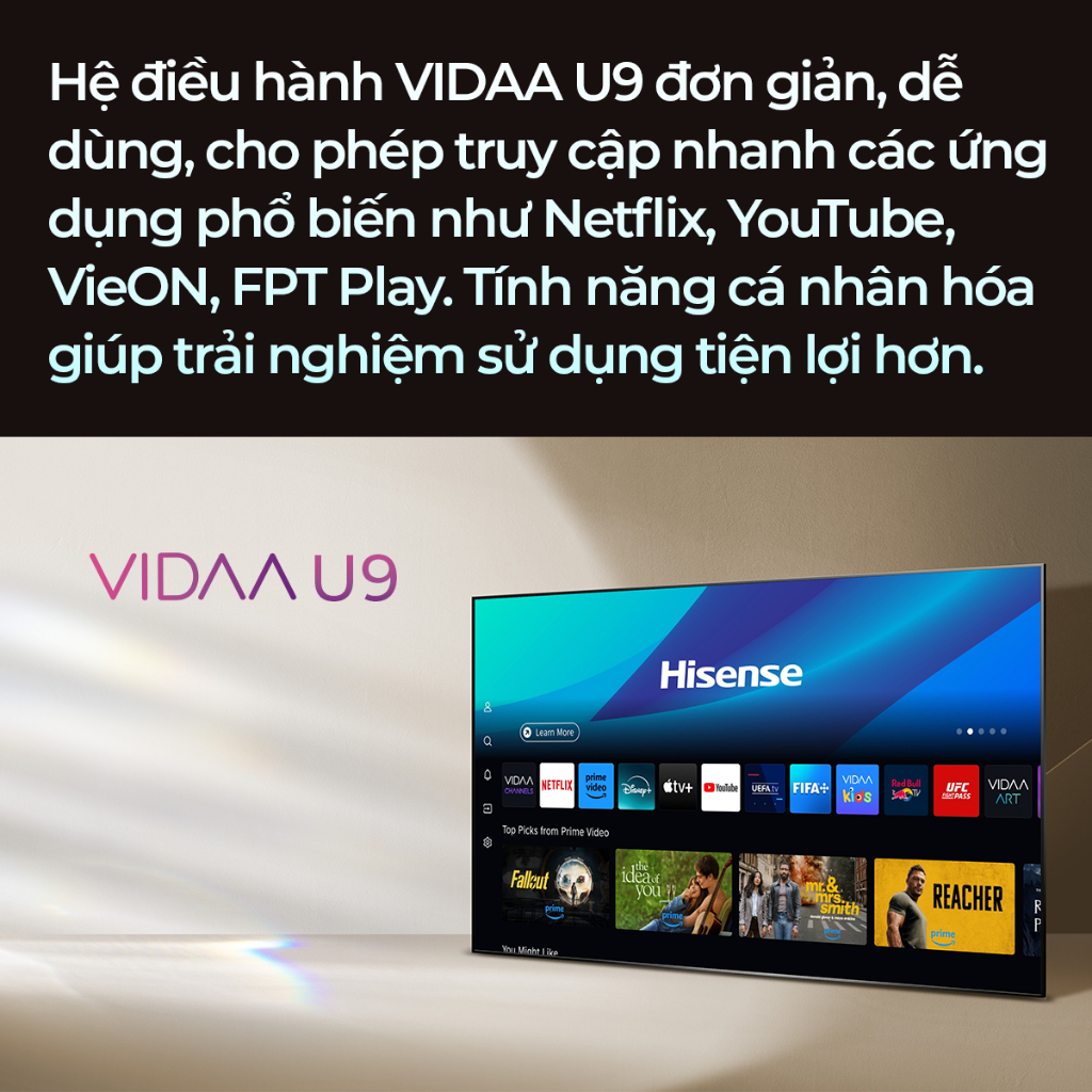 Smart Tivi Hisense 4K UHD 43 inch 43A6Q, Giao lắp toàn quốc, Bảo hành 2 năm | BigBuy360 - bigbuy360.vn