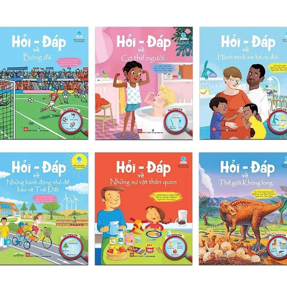 Sách - Hỏi - Đáp về... ( combo 6 cuốn )