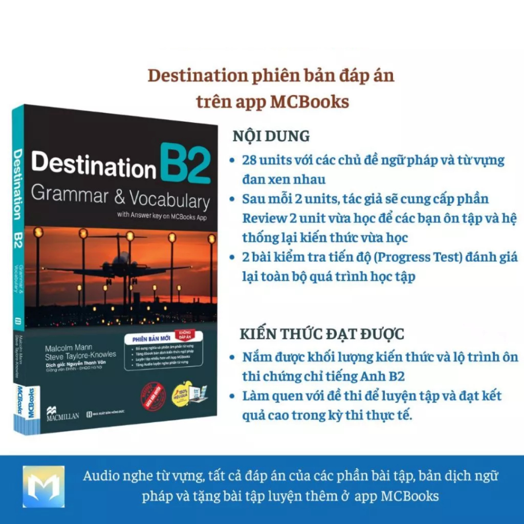 Sách Destination B2 Grammar and Vocabulary