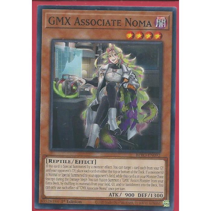 [KW2 Yugioh]* [EN-UK] Thẻ BPRO-EN092 GMX Associate Noma – Common