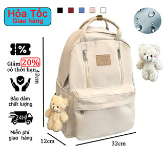 🔥Balo Unisex nam nữ vải xịn chống nước nhiều ngăn tiện dụng,có ngăn đựng laptop,Ba lô học sinh.1199