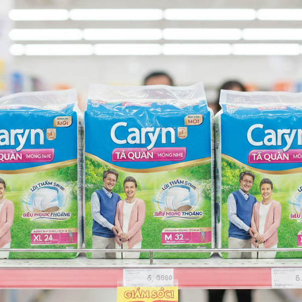 Tã quần người lớn Caryn gói lớn tiết kiệm - B350