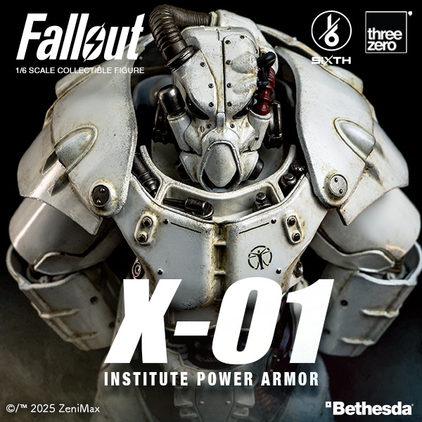 ThreeZero Fallout X-01 Institute Power, T-51 Nuka Cola Power Armor