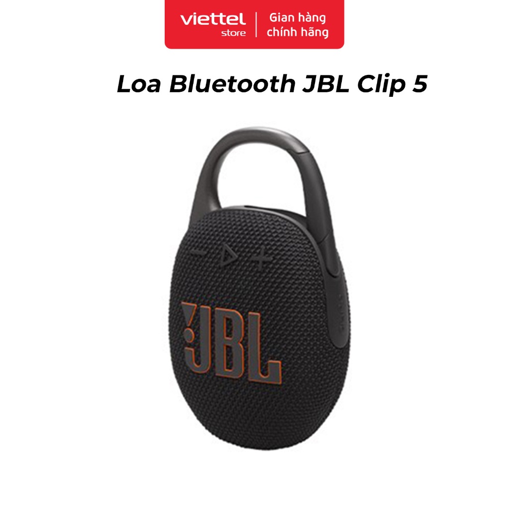 Loa Bluetooth JBL Clip 5 Chính hãng | Đa Màu Sắc | Ghép Nối Đa Loa | Bluetooth 5.3 | BigBuy360 - bigbuy360.vn