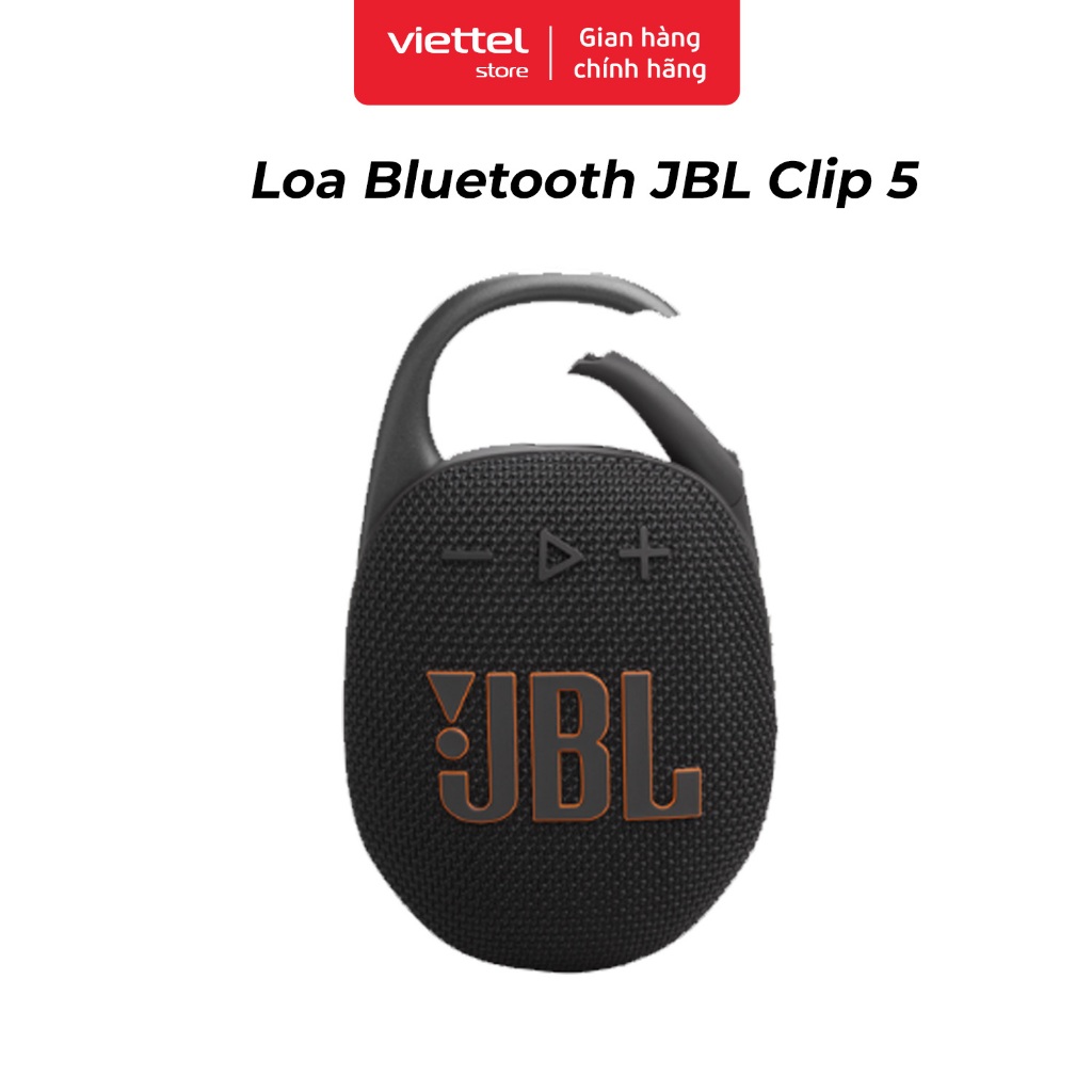 Loa Bluetooth JBL Clip 5 Chính hãng | Đa Màu Sắc | Ghép Nối Đa Loa | Bluetooth 5.3 | BigBuy360 - bigbuy360.vn