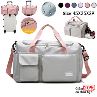 Túi Xách Du Lịch Cỡ Lớn 2 Tầng Túi Du Lịch Đa Năng Nam Nữ Đựng Quần Áo Mỹ Phẩm chống nước và chống mài mòn FREESHIP.1319