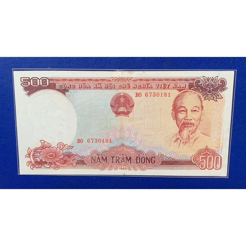 Sưu tầm 1 tờ 500 đồng phát hành năm 1985