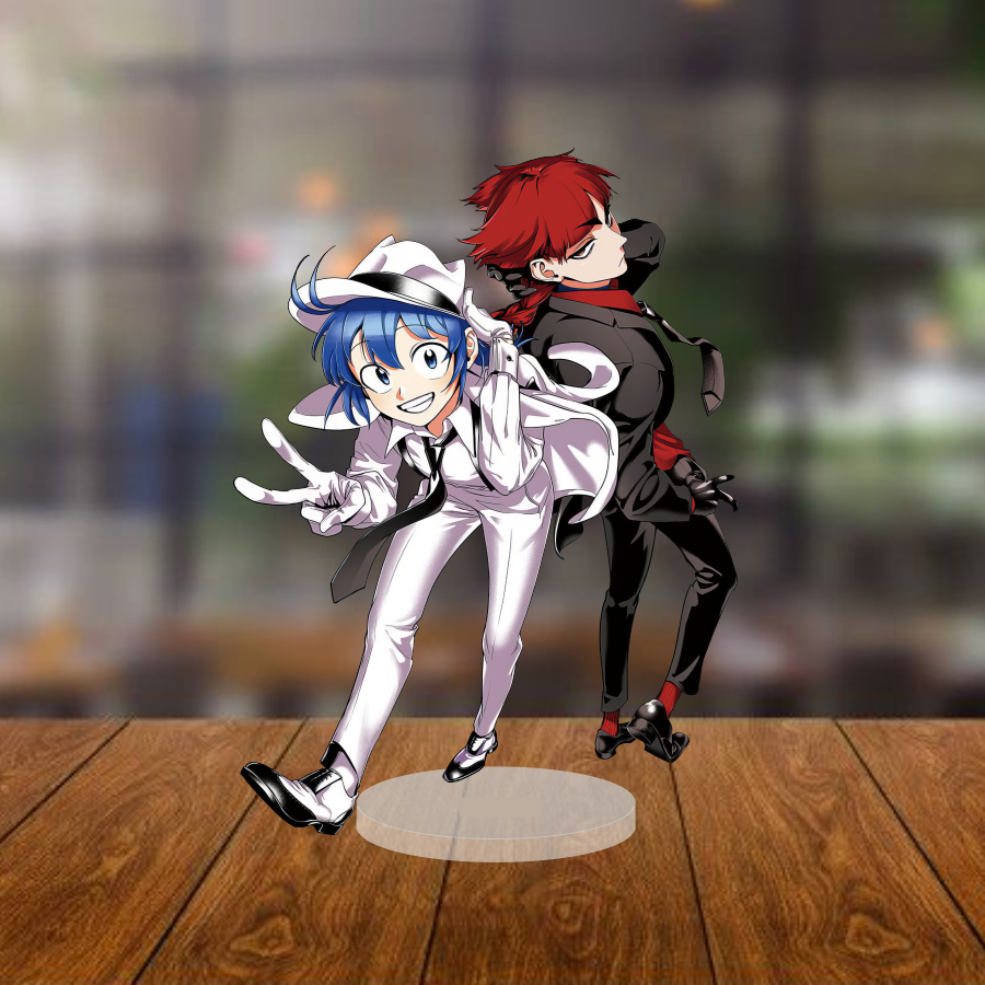 Mô Hình Acrylic VÀO MA GIỚI RỒI ĐẤY IRUMA-KUN- Mairimashita Iruma-kun Trang Trí Bàn, Quà Tặng Anime(