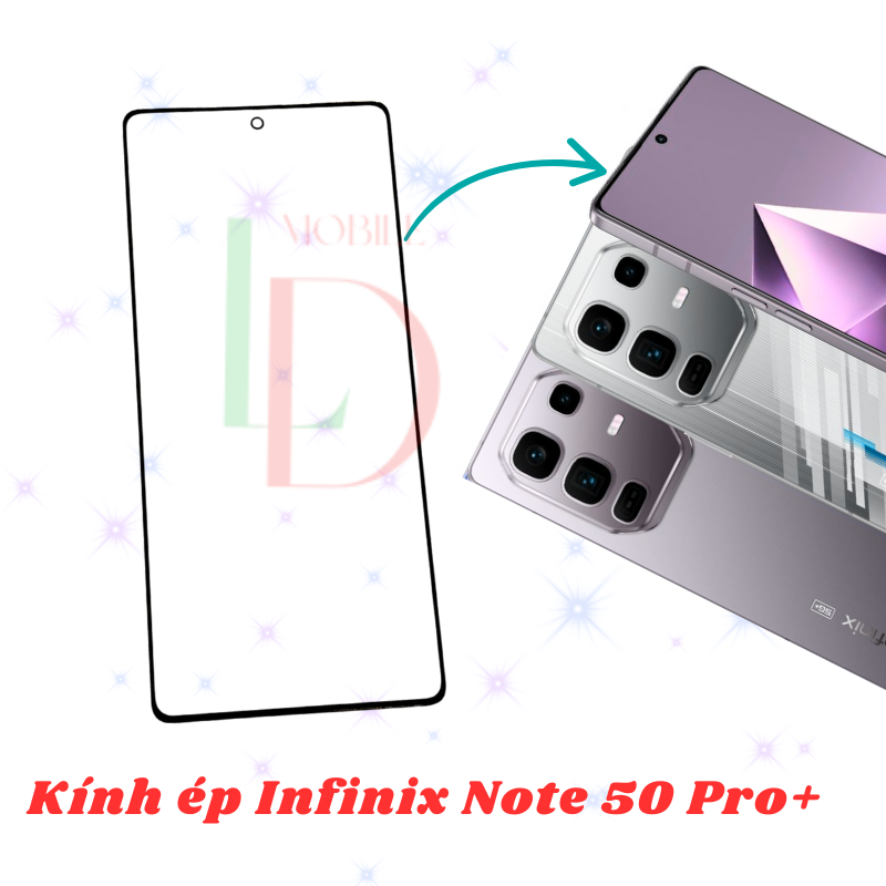 Mặt kính Infinix Note 50 Pro+ (Infinix Note 50 Pro Plus) | Kính ép thay thế màn hình ngoài