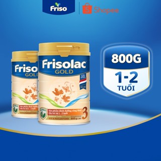 Combo 2 Lon Sữa Bột Frisolac Gold 3 800G/850G (cho bé từ 1-2 tuổi)