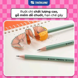 HỘP 12 BÚT CHÌ GỖ THIÊN LONG 2B FO - GP02