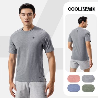 [MUA 2 GIẢM 5%]Áo thun nam thể thao tập Gym, Pickleball Training Comfort ExDry thoáng khí, thấm hút tốt Coolmate