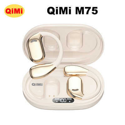 Tai Nghe AI Dịch Thuật QiMi M75 - Thiết Kế Móc Tai Tiện Lợi, Dịch Tất Cả Ngôn Ngữ, Âm Thanh Hay