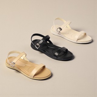 Giày Sandal Đế Xuồng 3cm Quai Ngang Pixie H230