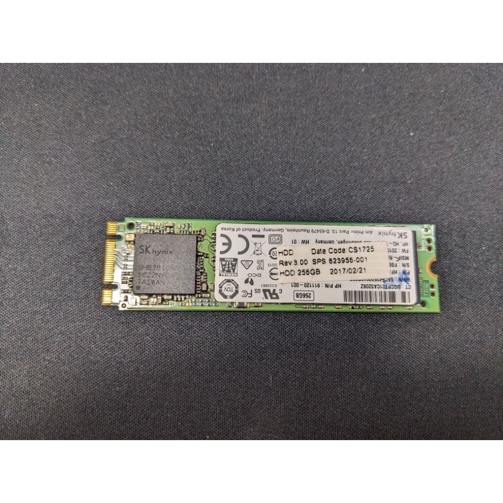 SSD tháo máy - 256GB - M.2 SATA