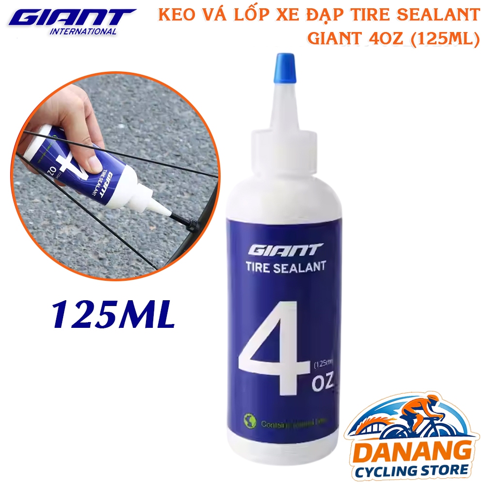 Keo Tự Vá Lốp Xe Đạp GIANT Tire Sealant 4oz 125ml – Tubeless/Tubular