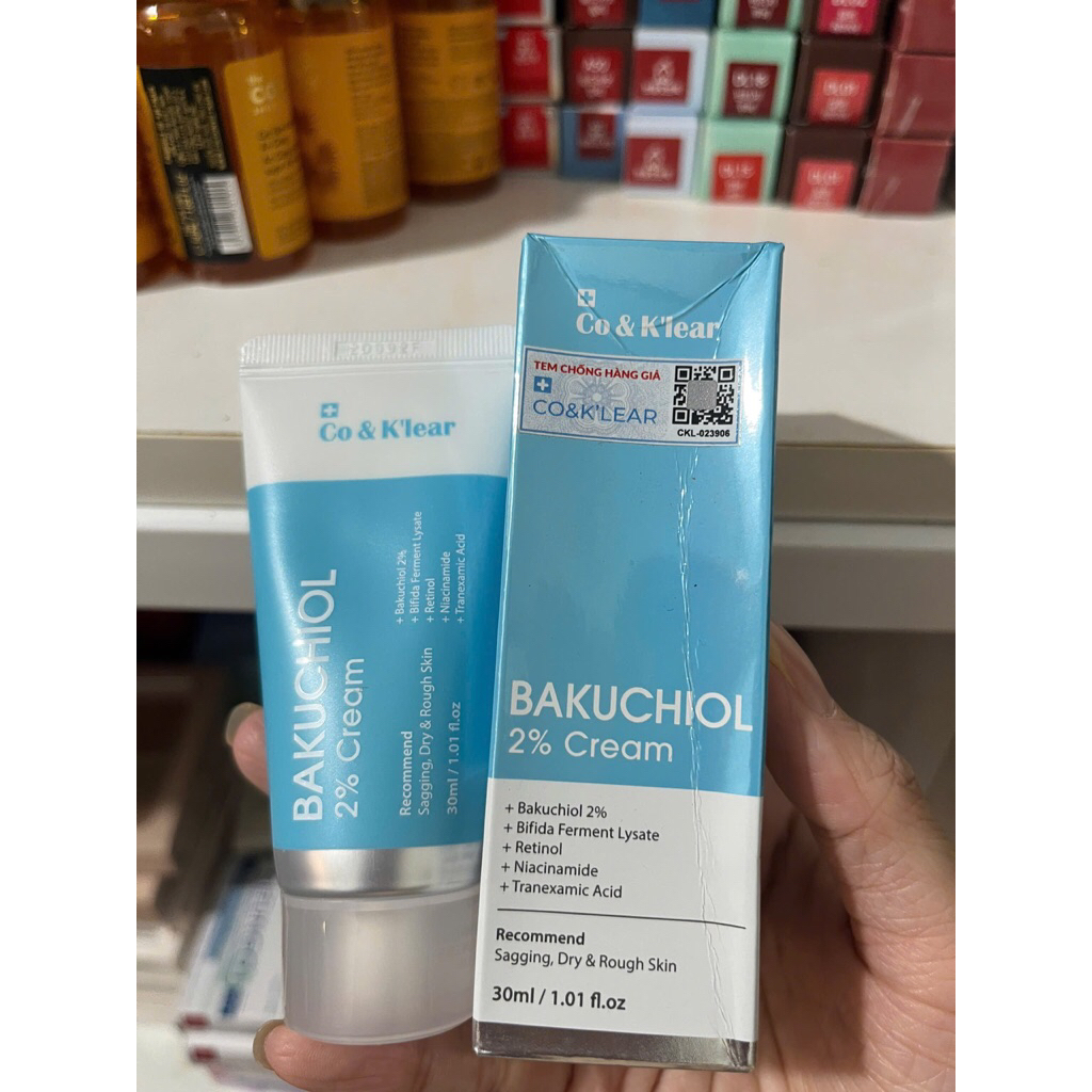 Kem bakuchiol co&klear