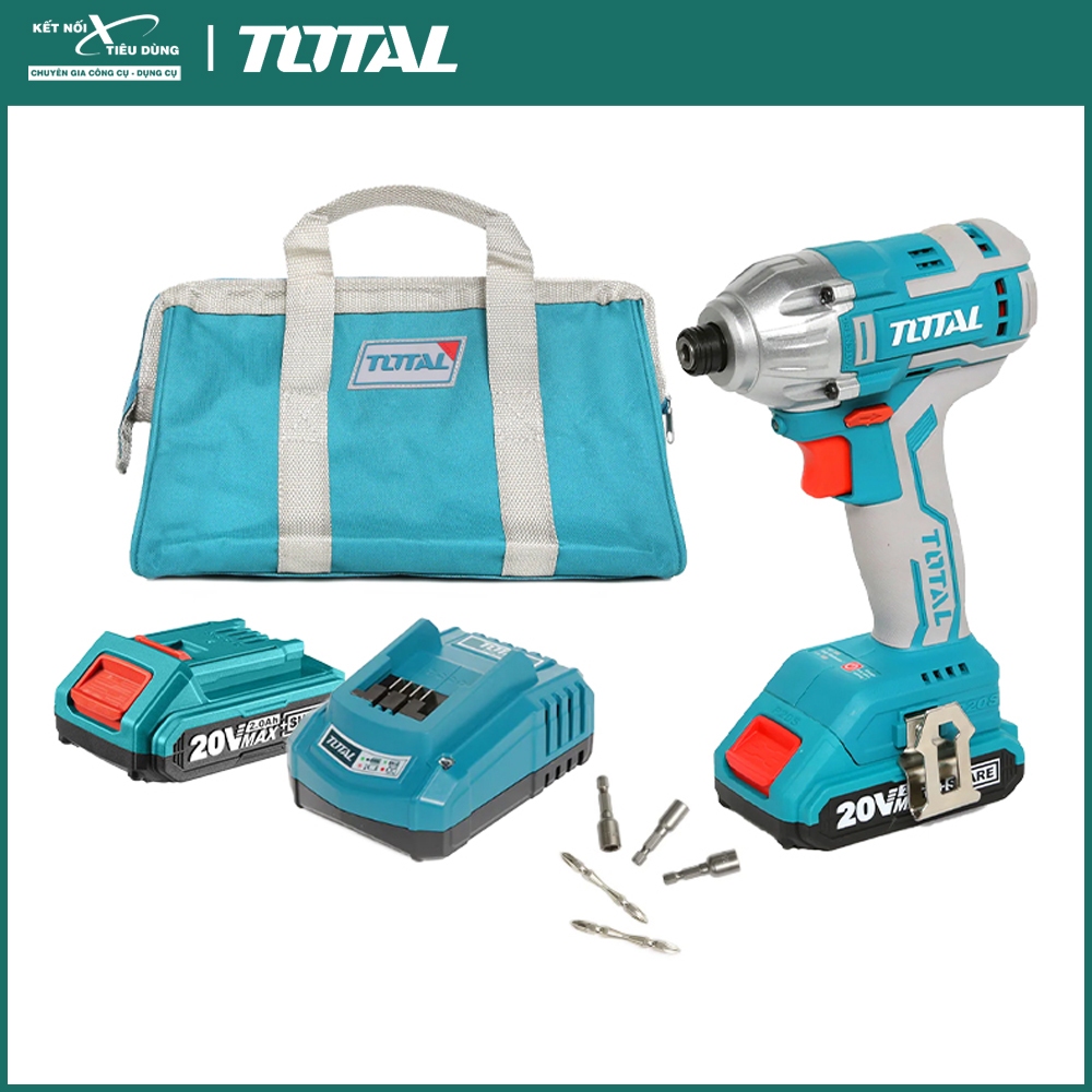 Máy Vặn Vít Dùng Pin 20V BL motor Total TIRLI2002
