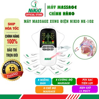 Máy Massage Xung Điện Nikio NK-102 - 8 miếng dán