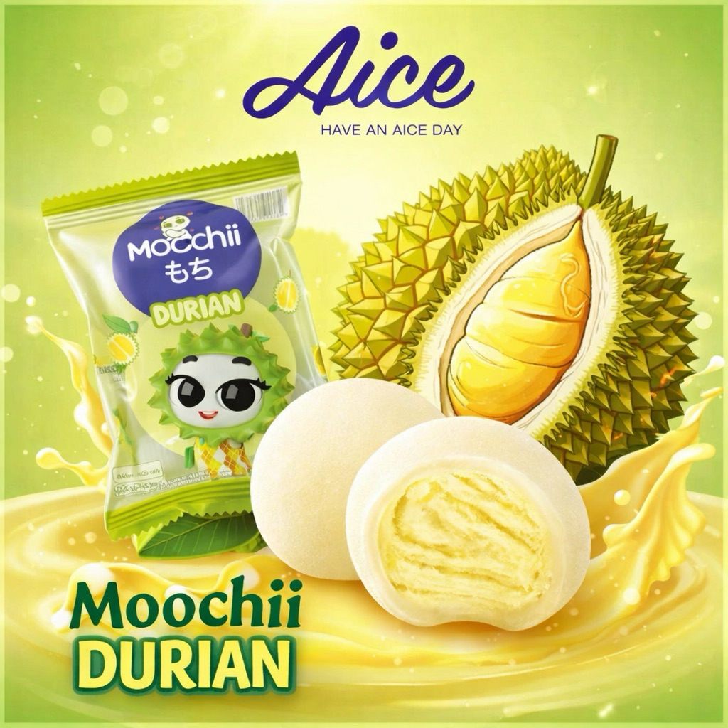 Kem Aice mochi sầu riêng
