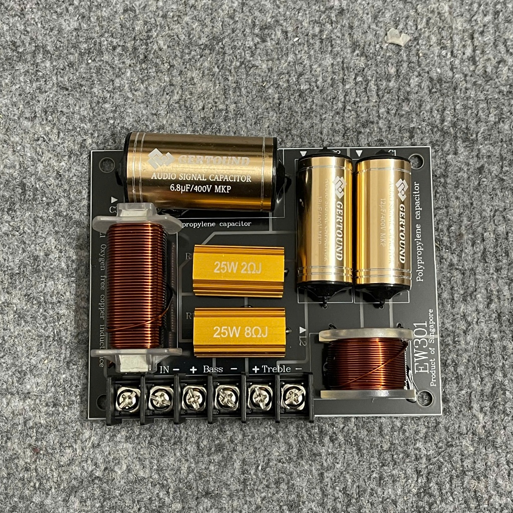 Mạch phân tần 2 đường tiếng EW301 phân chia tần số rõ ràng, âm thanh cải thiện, chính xác