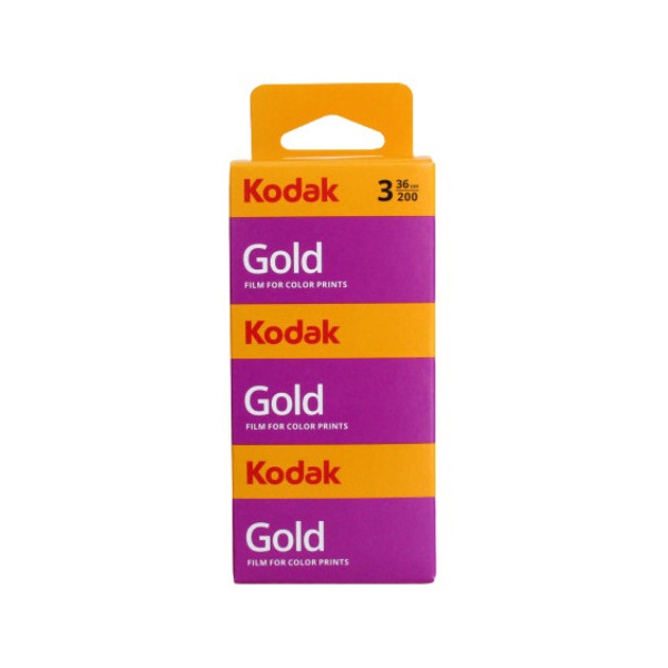 Hộp Film Kodak Gold GB Film 200 135 36 Exp (Hộp 3 cuộn)